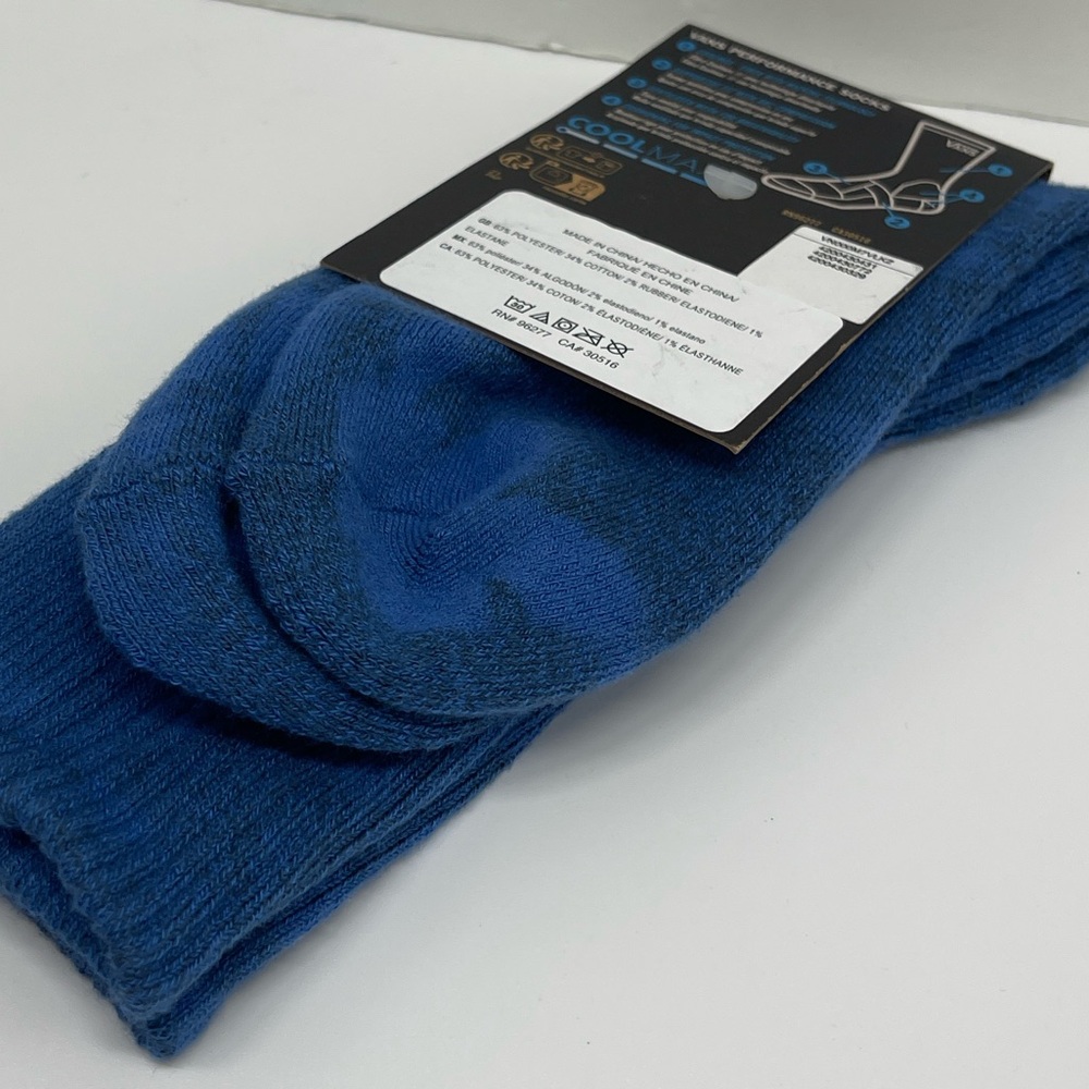 VANS Crew socks 
VANS PERFORMANCE SOCKS
COOLMAX® FIBER WITH WICKING TECHNOLOGY - Picture 13 of 16